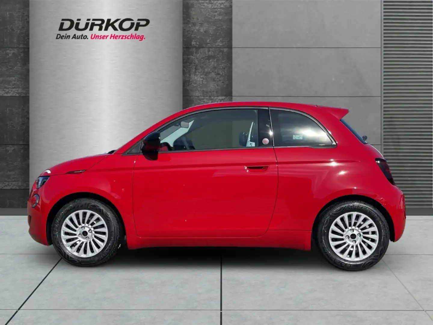 Fiat 500e RED Leasingaktion Rückfahrkamera Klimaautomatik Ap Rosso - 2