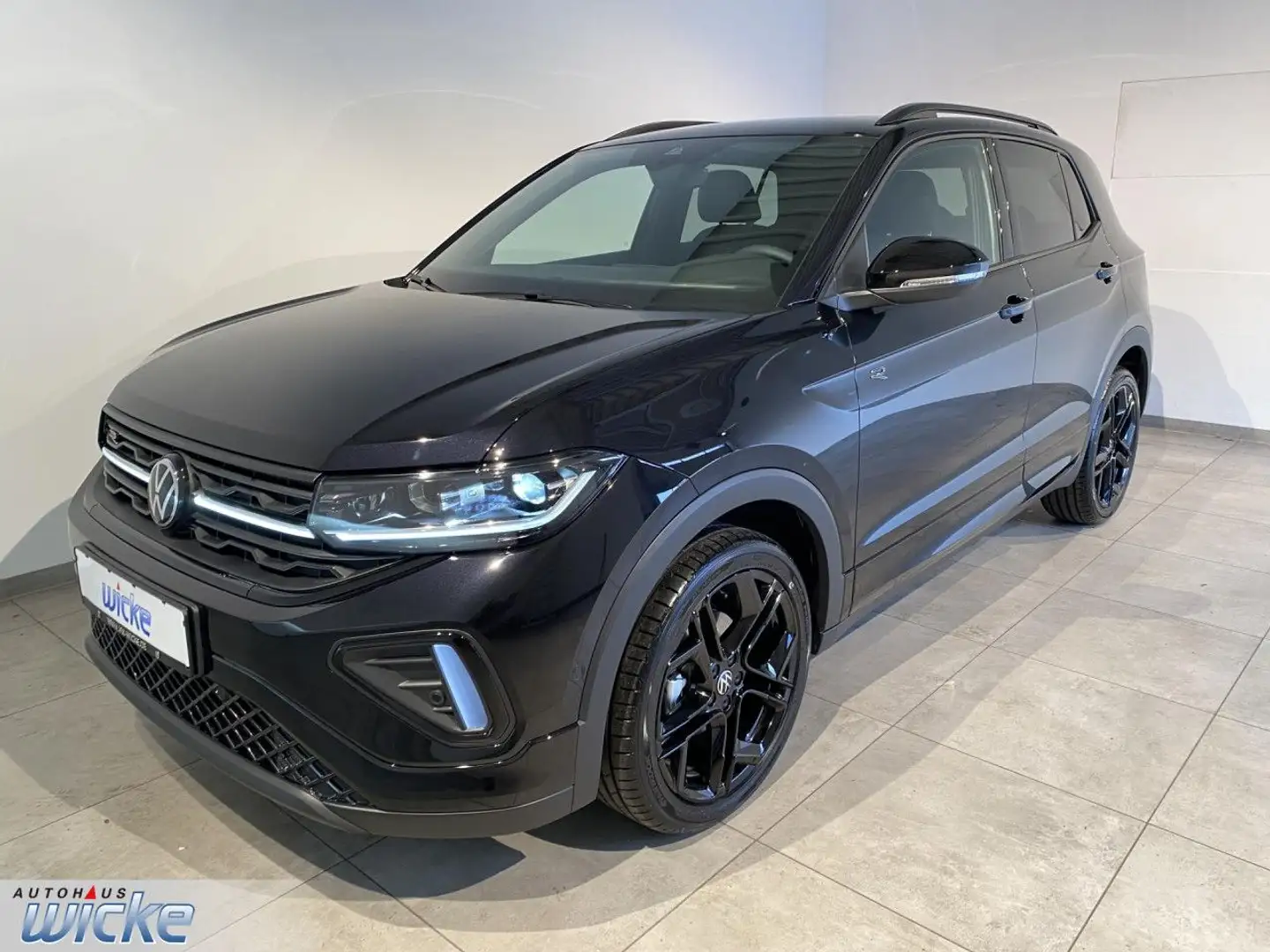 Volkswagen T-Cross 1.5 TSI DSG R-Line Black Style IQ-Light LE Schwarz - 2