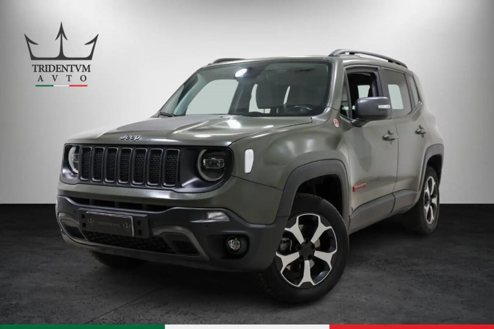 Jeep Renegade 2.0 mjt Trailhawk 4wd 170cv auto 9m zelena - 1