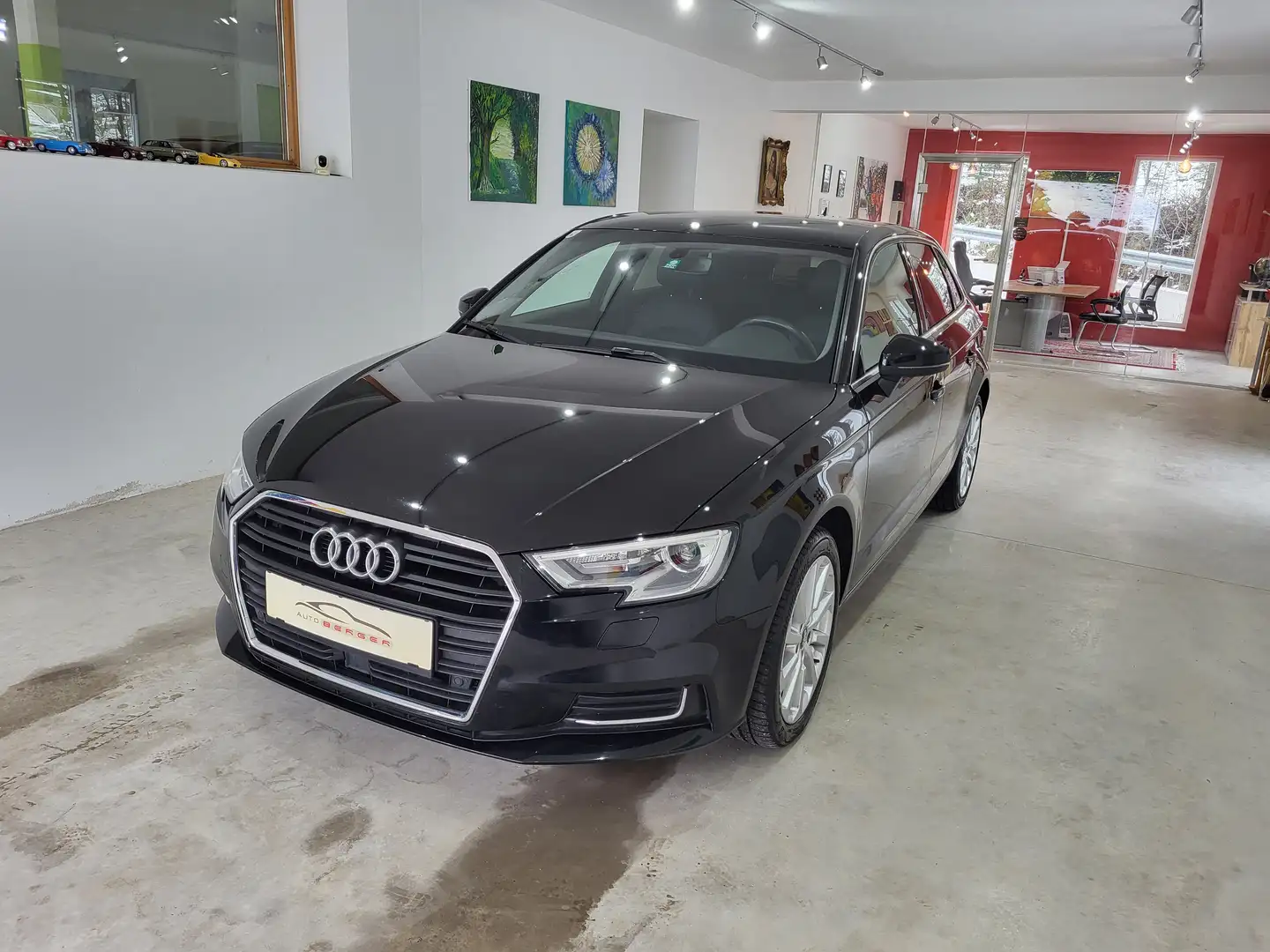 Audi A3 A3 SB 1,6 TDI S-tronic design *3 Jahre Garantie Schwarz - 1