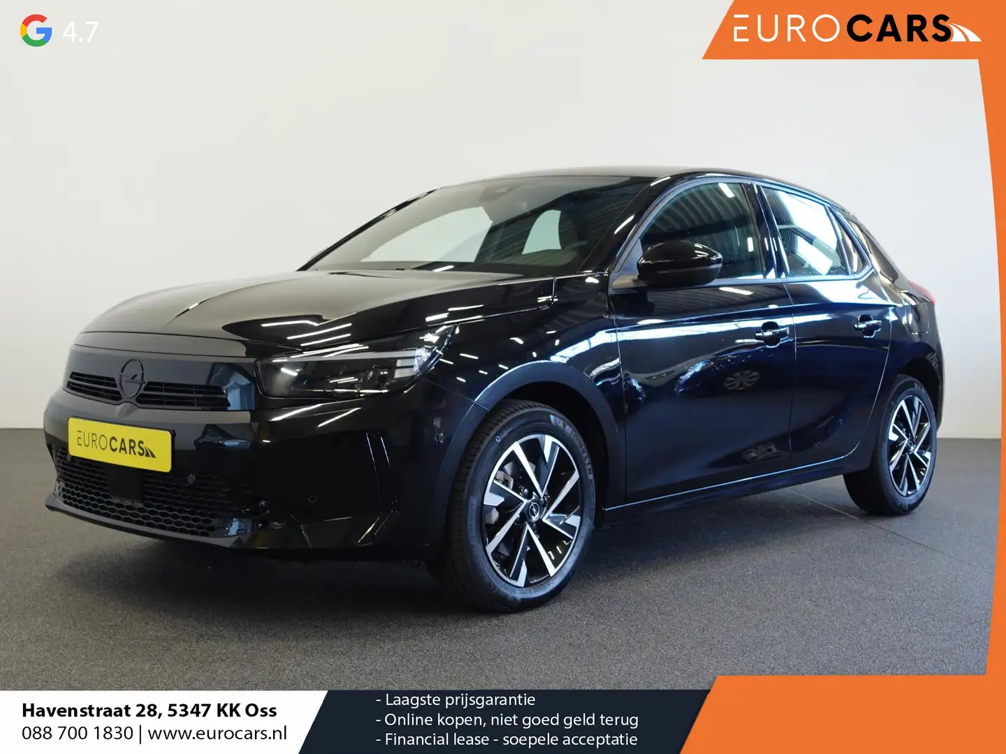 Opel Corsa 1.2 Turbo GS | Navigatie | Apple Carplay/Android A Zwart - 1
