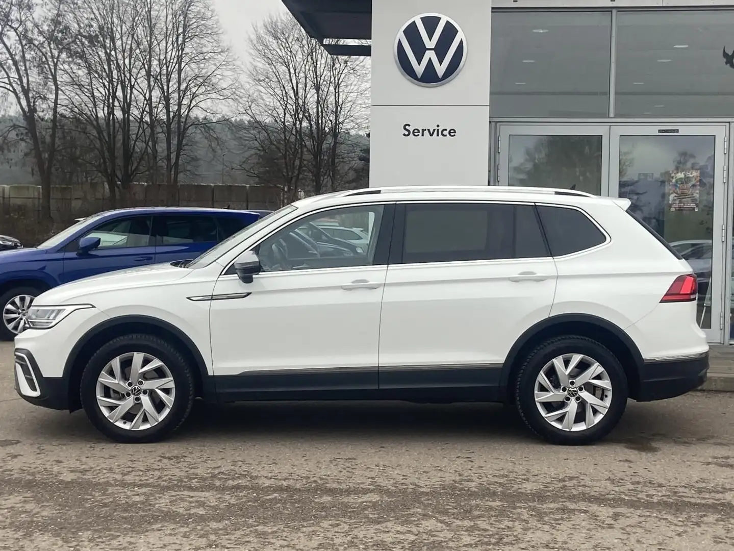 Volkswagen Tiguan Allspace 2.0 TDI DSG Life 7-Sitzer GARANT Weiß - 2