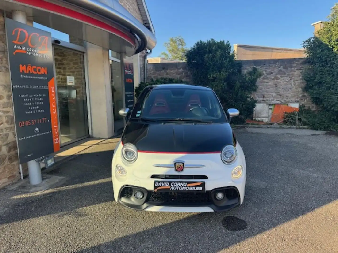 Fiat 500 1.4i 16V - 165 Euro 6d temp BERLINE Abarth 595 Turismo PHASE 2 Blanc - 2