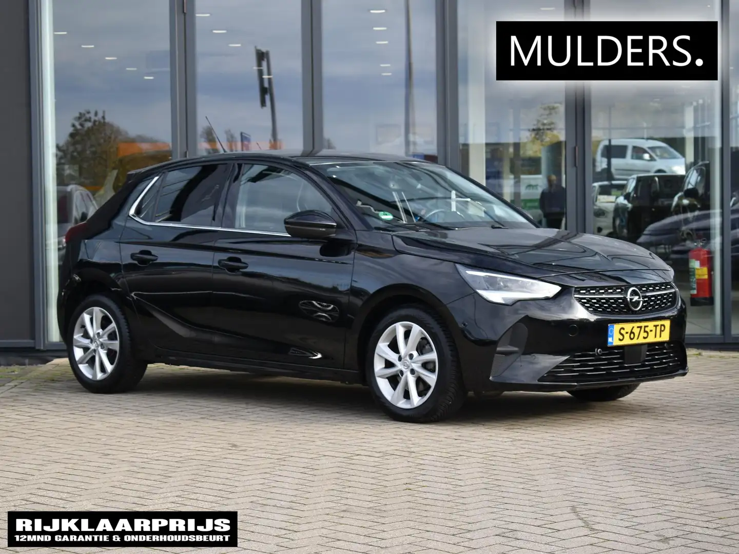 Opel Corsa 1.2 Elegance ECC / Stoel verw. / CARPLAY Noir - 1