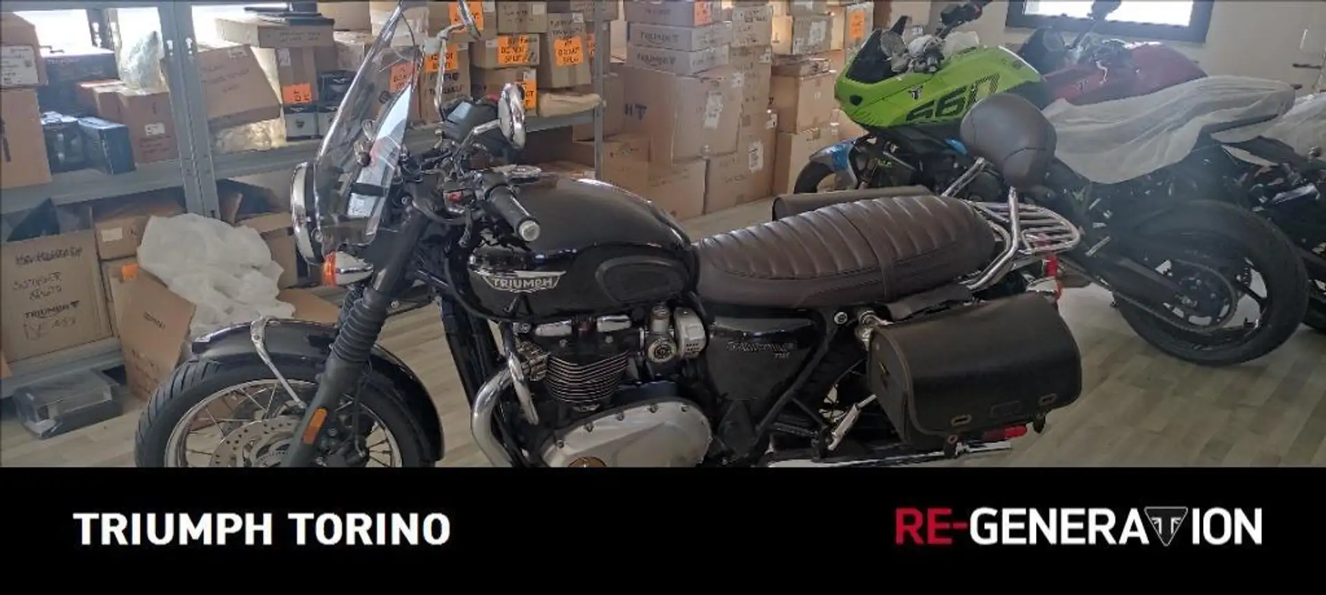Triumph Bonneville T120 Abs E5 Noir - 1