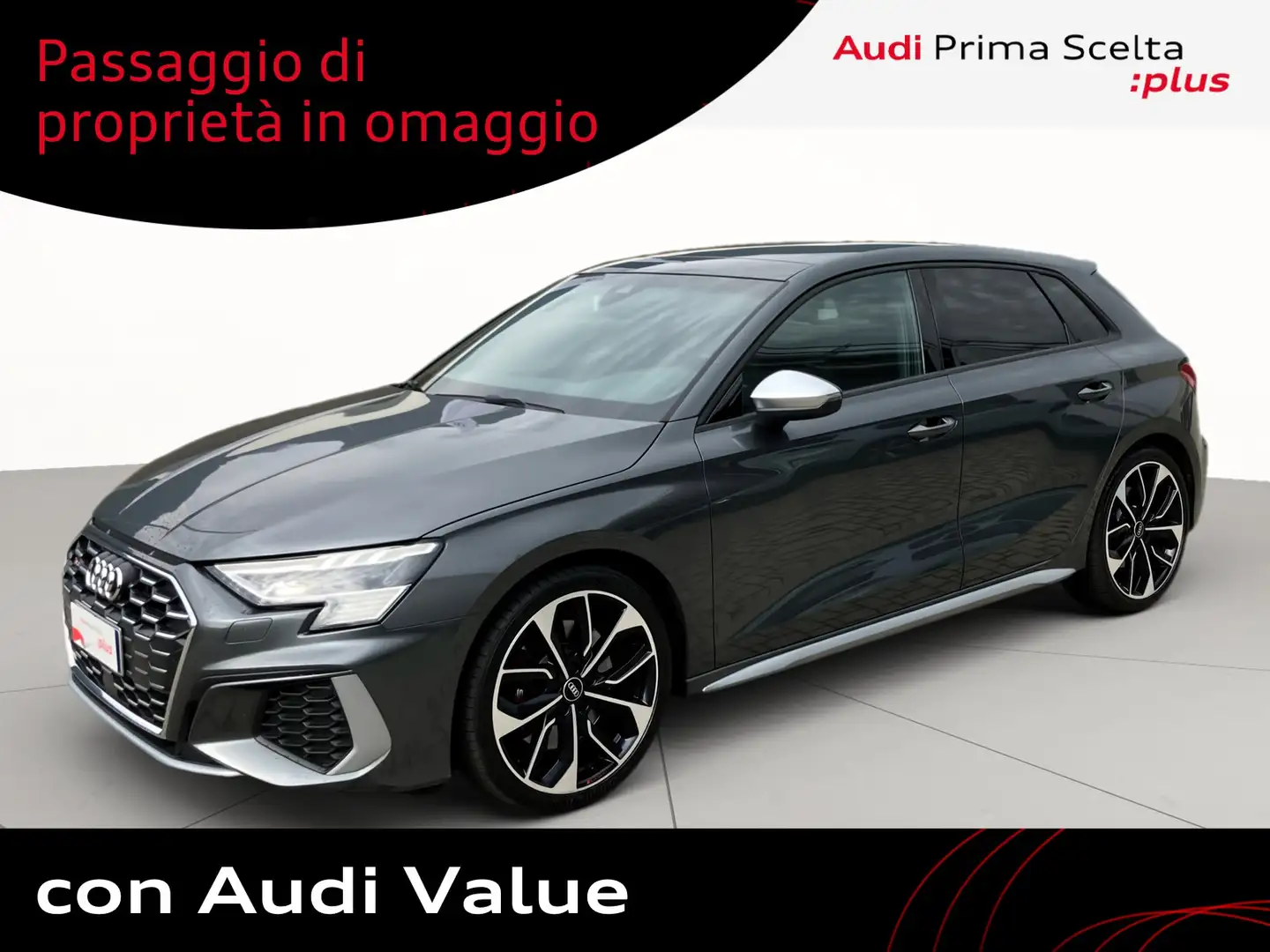 Audi S3 sportback 2.0 tfsi sport attitude quattro s-tronic Grigio - 1
