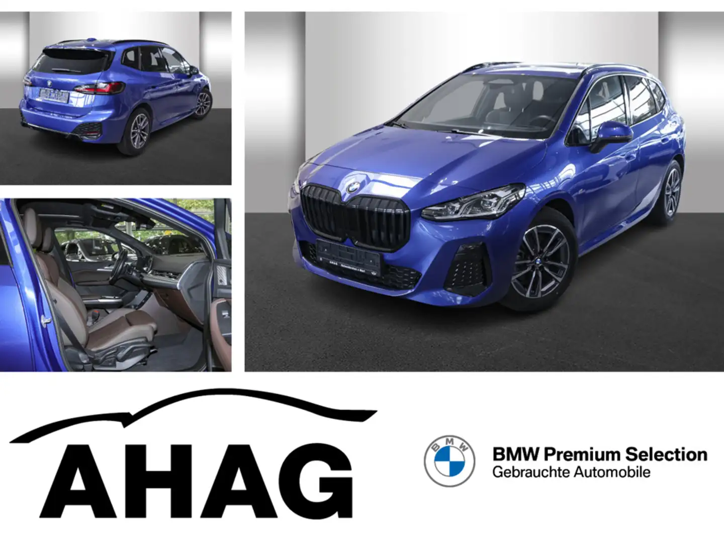 BMW 218 i Active Tourer Steptronic DCT M Sportpaket Blau - 1