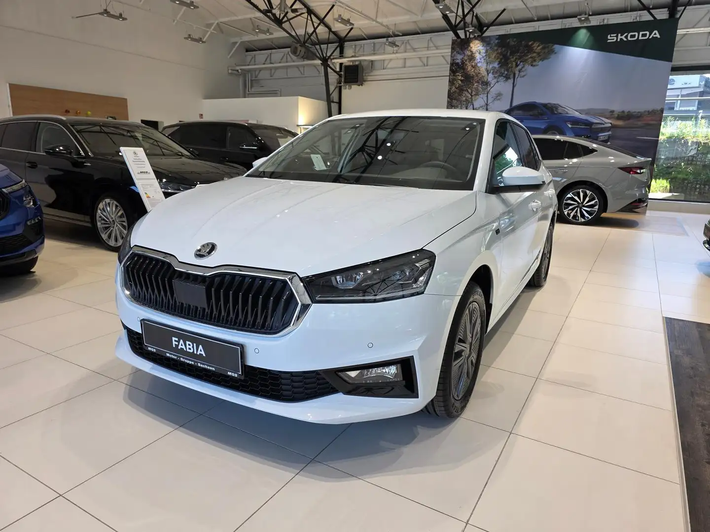 Skoda Fabia 1.0 TSI Tour Weiß - 2