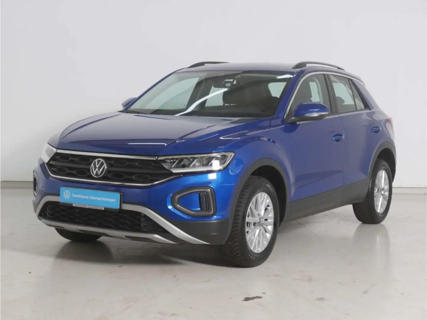 Volkswagen T-Roc 1.0 TSI Life 6-Gg. AHK/LED/NAV/PDC/DC/SH Blau - 2