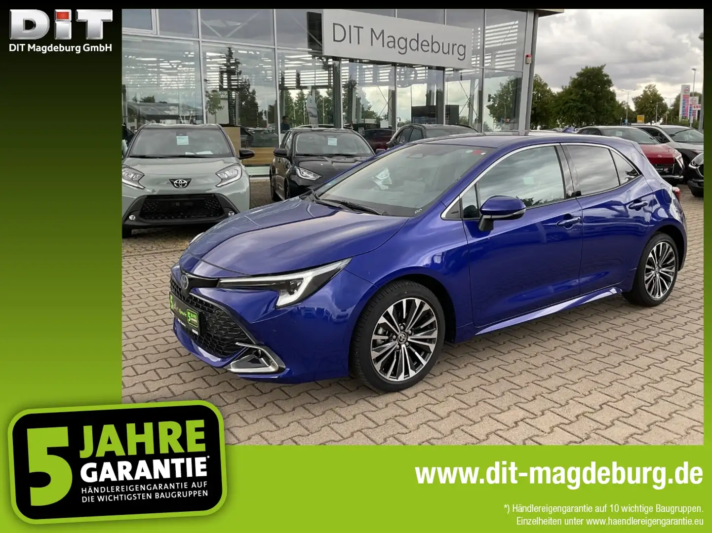 Toyota Corolla 1.8 Team D Carplay,Navi,Sitzheizung Blau - 1