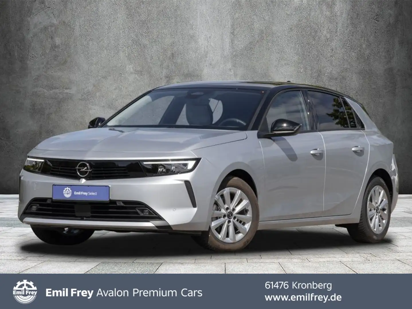 Opel Astra 1.2 Turbo Automatik Elegance Zilver - 1