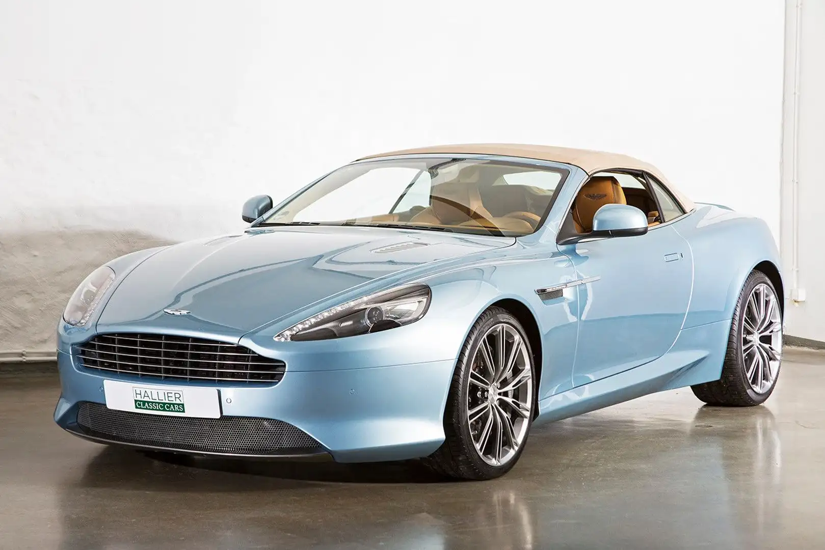 Aston Martin DB9 6.0 Volante,sehr viele Q Spezifikationen ! Modrá - 2