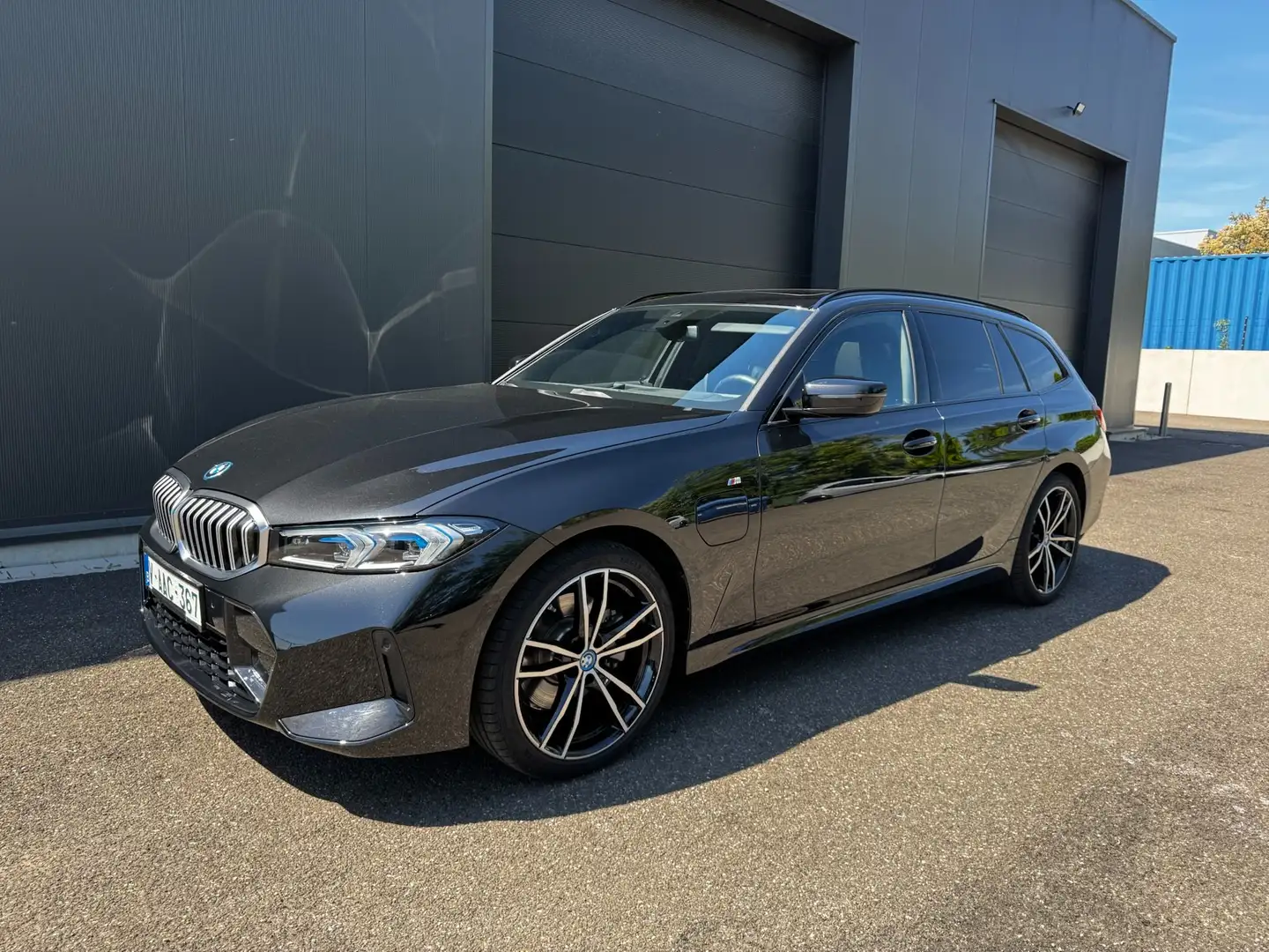 BMW 320 320E HYBRIDE BTW WAGEN Noir - 1