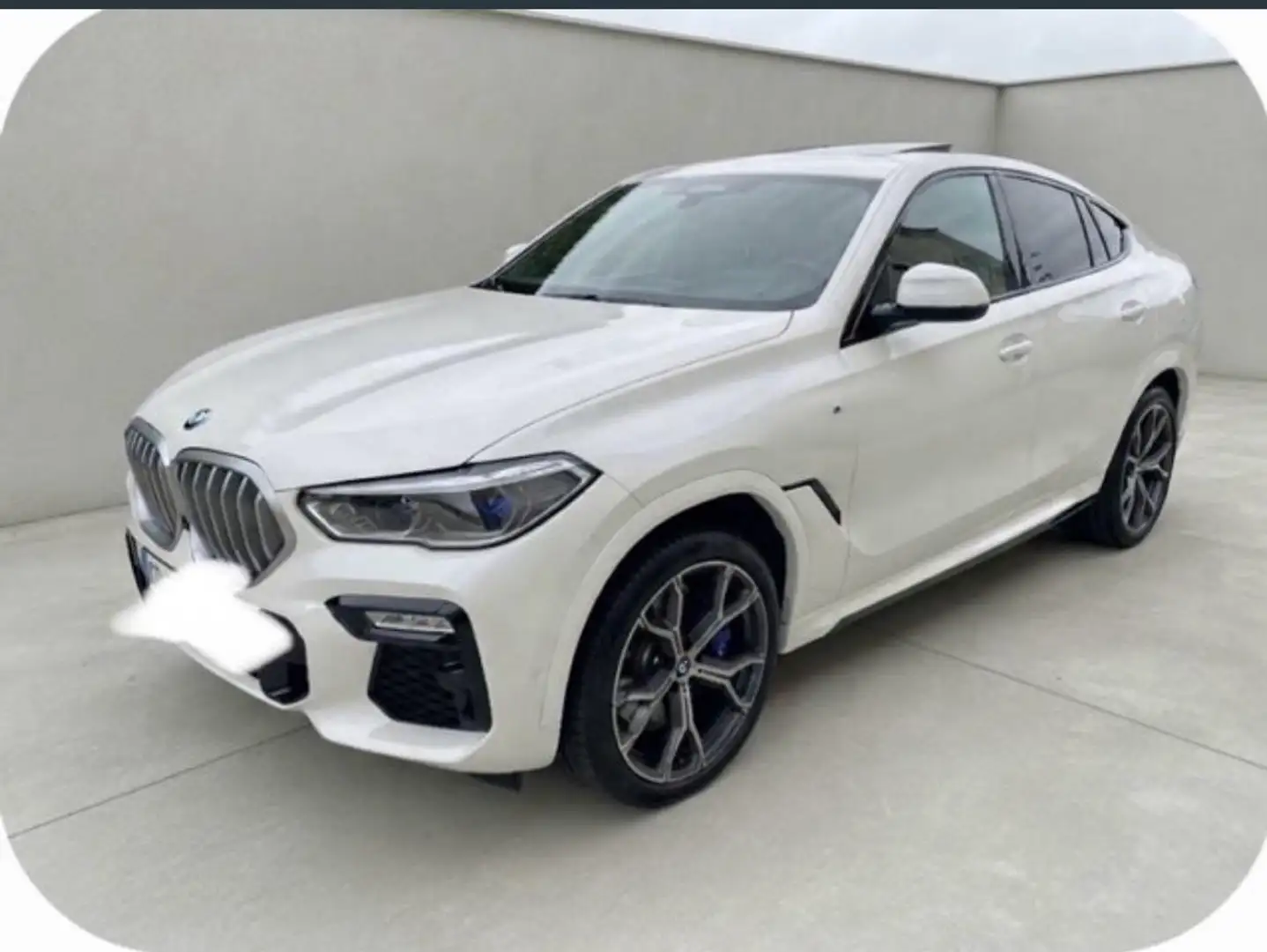 BMW X6 X6 xDrive 30d híbrido paquete M Blanco - 1