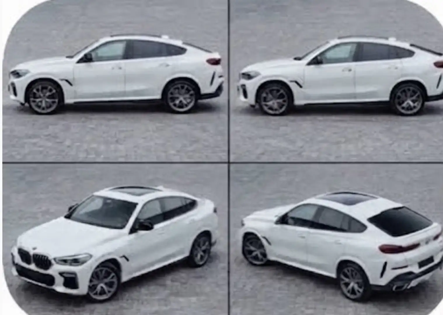 BMW X6 X6 xDrive 30d híbrido paquete M Blanco - 2