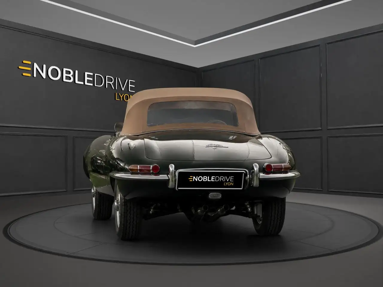 Jaguar E-Type TYPE E 1968 SERIE 1.5 – 4.2L – VERT OPALESSANT METALISEE - RESTAUREE, foto 5