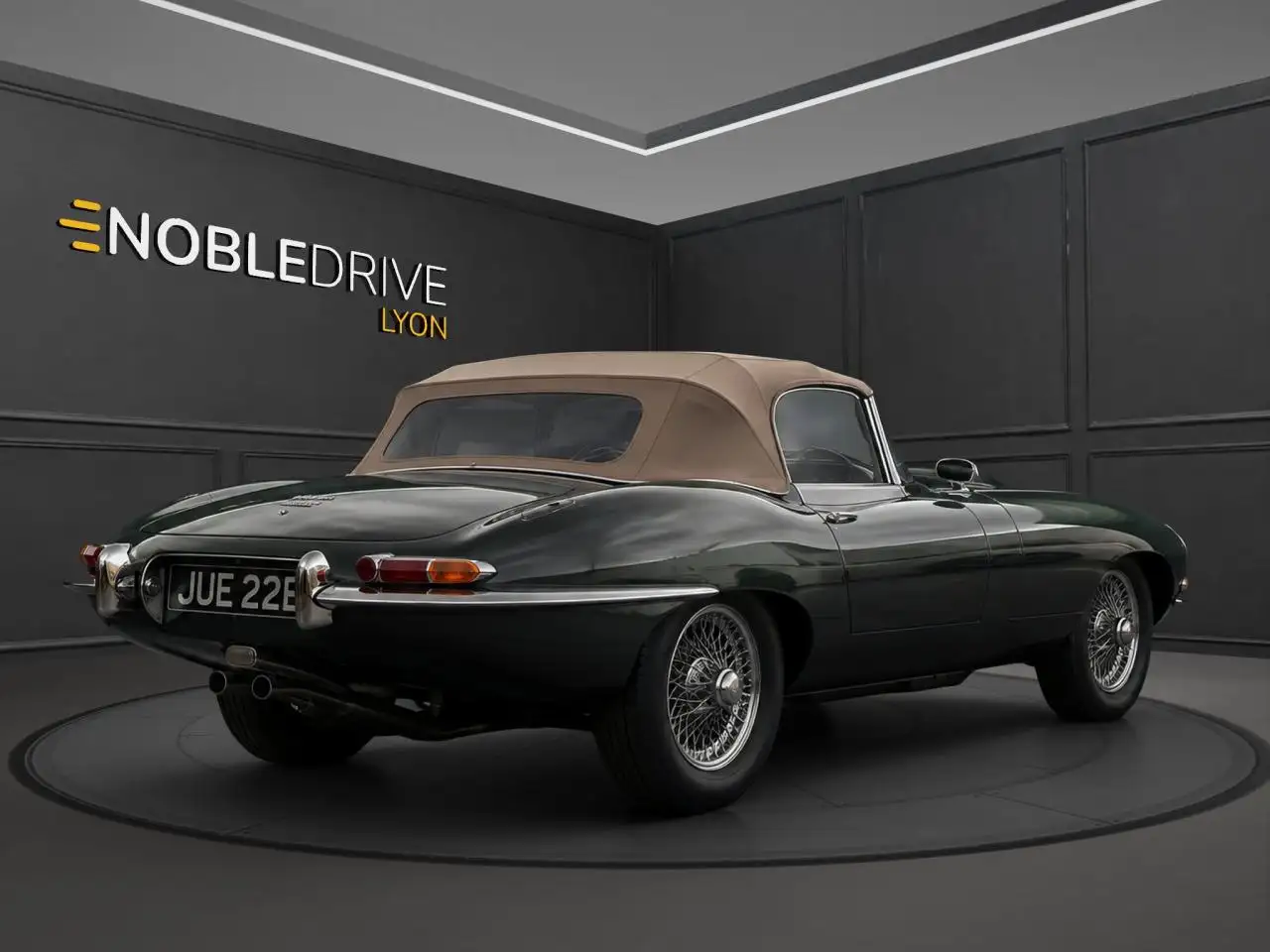 Jaguar E-Type TYPE E 1968 SERIE 1.5 – 4.2L – VERT OPALESSANT METALISEE - RESTAUREE, foto 6