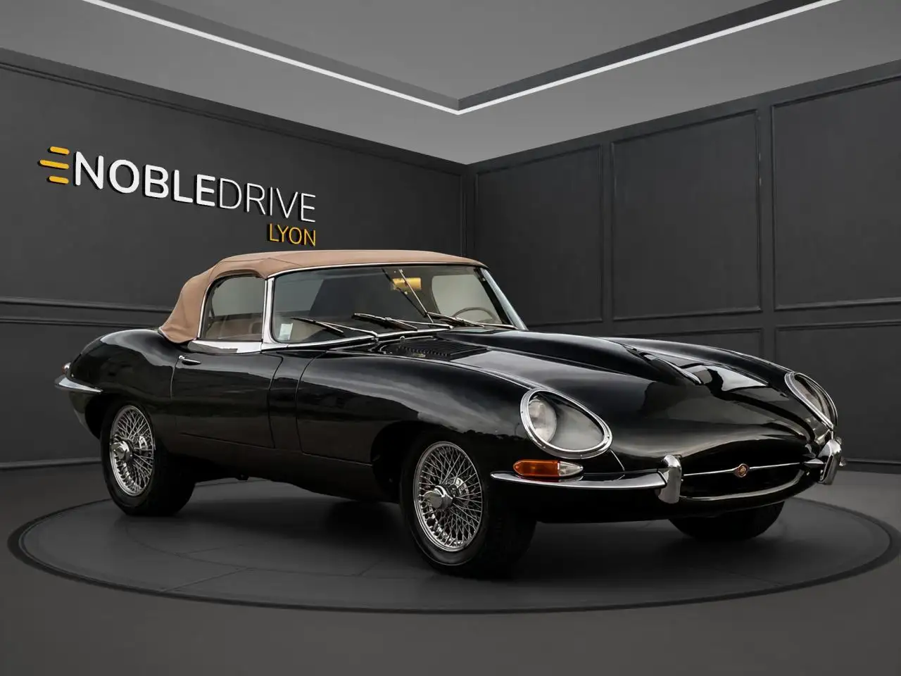 Jaguar E-Type TYPE E 1968 SERIE 1.5 – 4.2L – VERT OPALESSANT METALISEE - RESTAUREE, foto 3