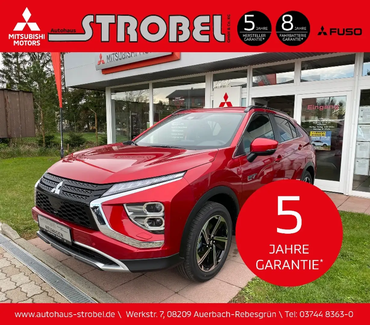 Mitsubishi Eclipse Cross Plug-in Hybrid PLUS 2.4*KLIMA* Rot - 1