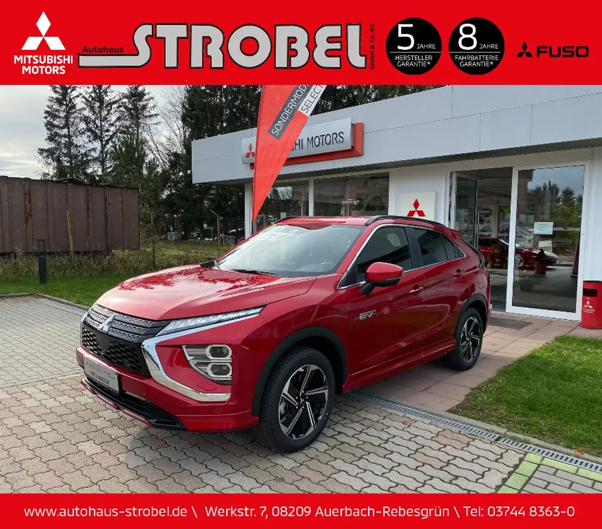 Mitsubishi Eclipse Cross Plug-in Hybrid PLUS 2.4*KLIMA* Rood - 1