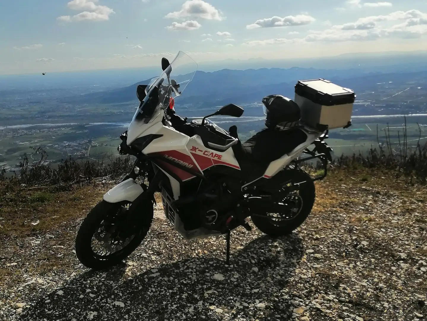 Moto Morini X-Cape X cape 650 versione con cerchi a raggi Weiß - 1