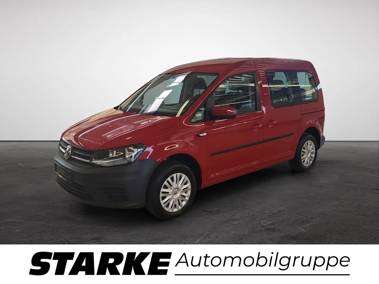 Volkswagen Caddy 2.0 TDI Trendline Rood - 2