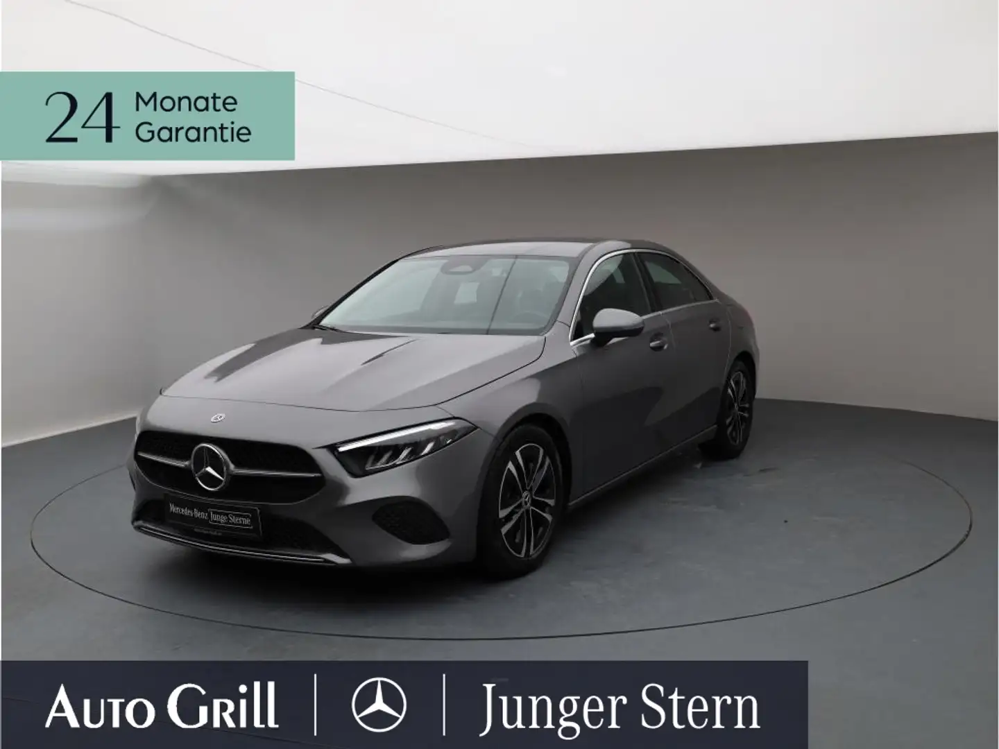 Mercedes-Benz A 200 d Lim. ProgressiveLine Adv DistronicOD Gris - 1