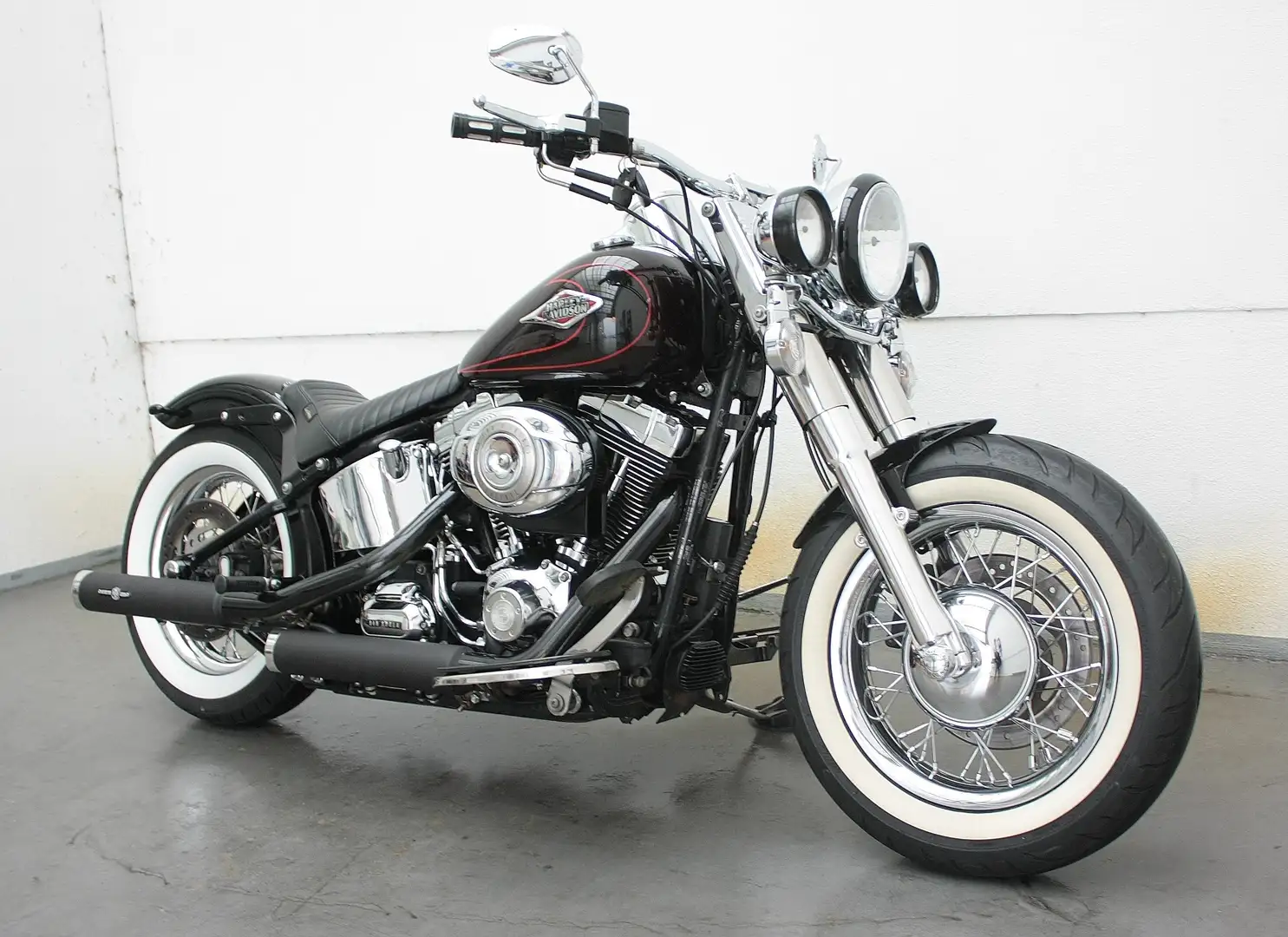 Harley-Davidson Softail FLSTC Softail Heritage Classic Umbau 5HD1.... Czerwony - 2