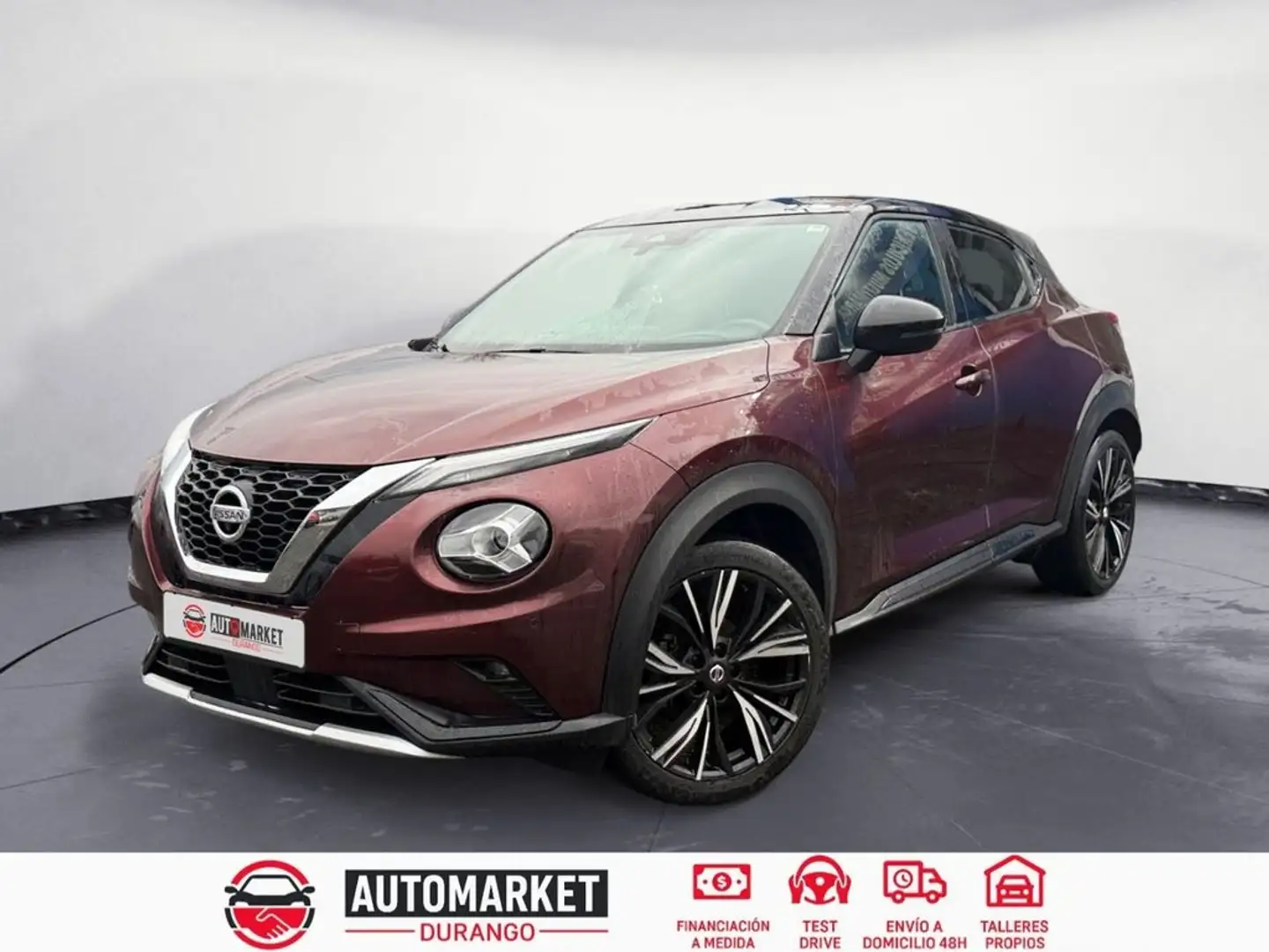 Nissan Juke DIGT 86 kW NDESIGN CHIC Bitono N Burdeos - 1
