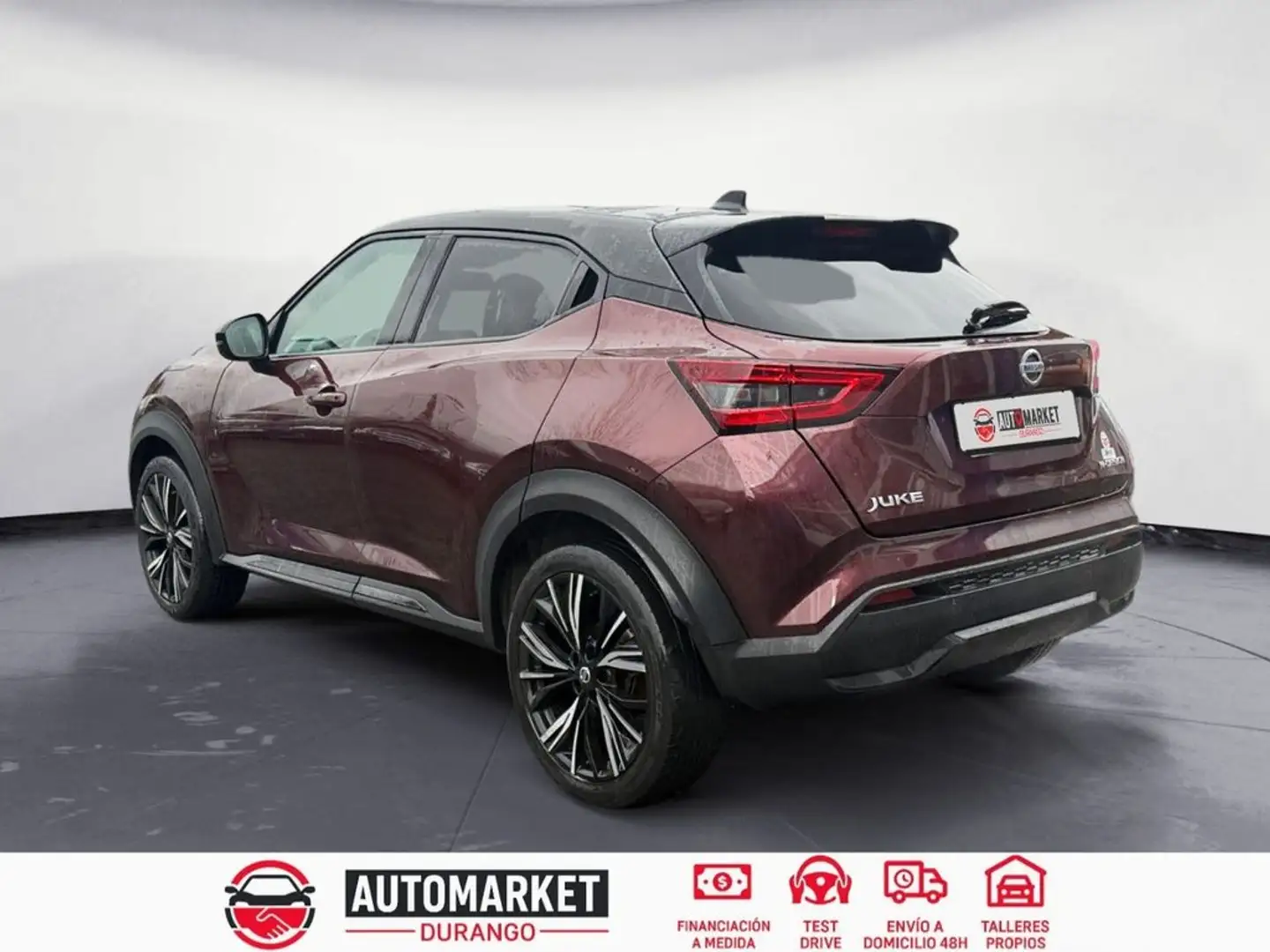 Nissan Juke DIGT 86 kW NDESIGN CHIC Bitono N Burdeos - 2