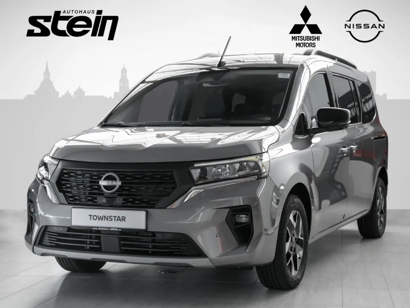 Nissan Townstar Kombi L2 Tekna DIG-T 130 2-Zonen Klima Grijs - 1