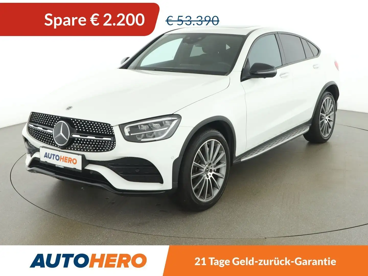Mercedes-Benz GLC 220 GLC 220 d 4Matic AMG Line Weiß - 1
