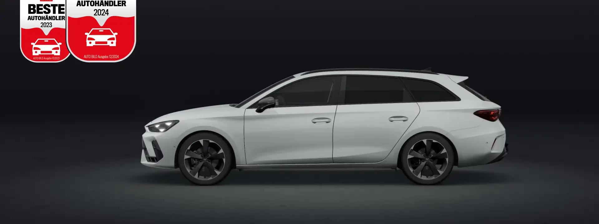 CUPRA Leon Leon ST 2.0 TDI DSG +MATRIX+ASSISTENZ+AHK+PANO+ Blanc - 2