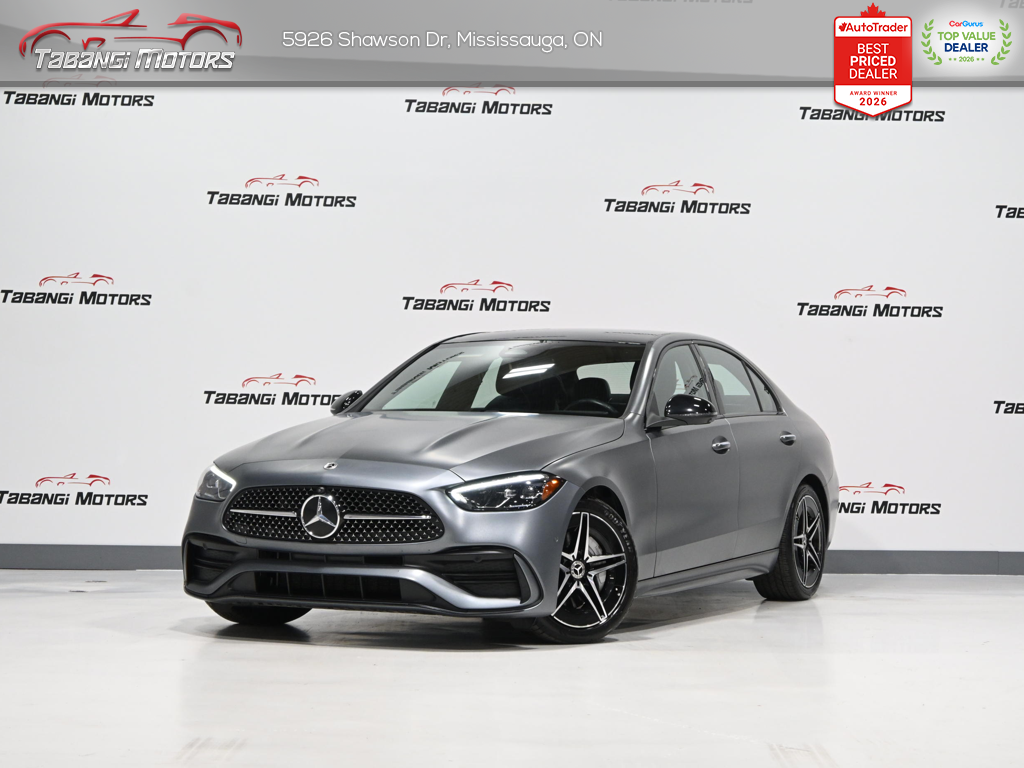 2023 Mercedes-Benz C-Class Sedan C 300 4MATIC No Accident AMG Night 360CAM Panoram