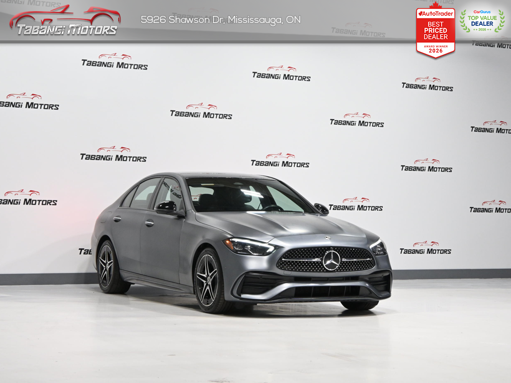 2023 Mercedes-Benz C-Class Sedan C 300 4MATIC No Accident AMG Night 360CAM Panoram