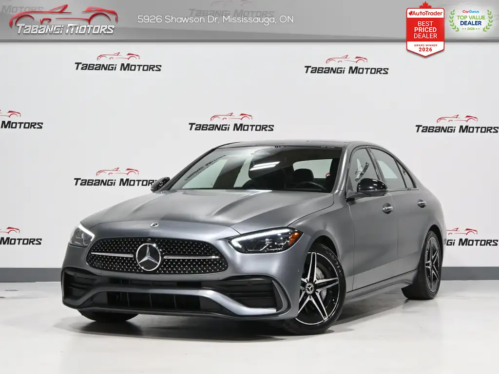 2023 Mercedes-Benz C-Class Sedan C 300 4MATIC No Accident AMG Night 360CAM Panoram