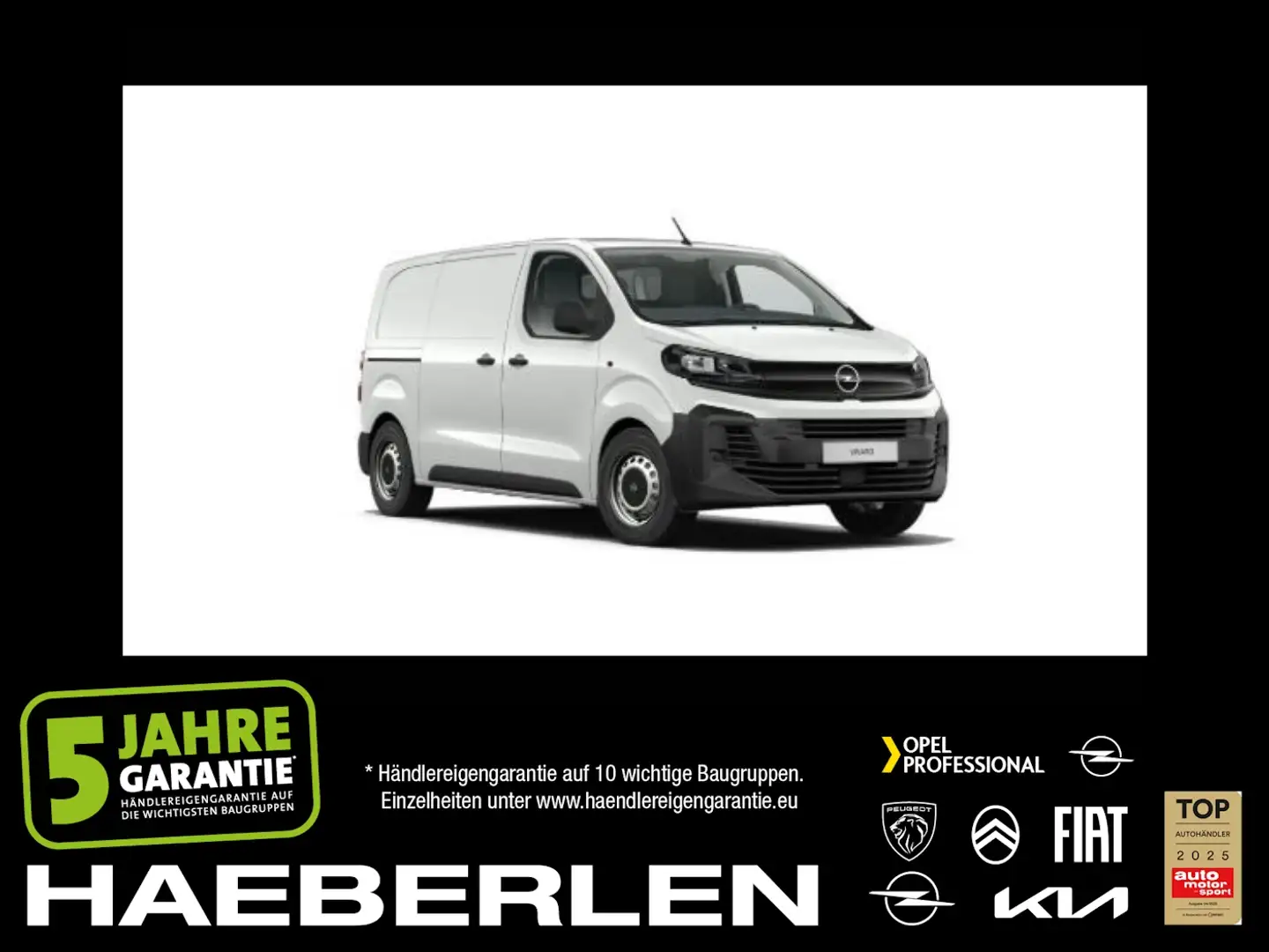 Opel Vivaro Kasten 1.5 D (L2) AHK+PDC+Klima Bianco - 1