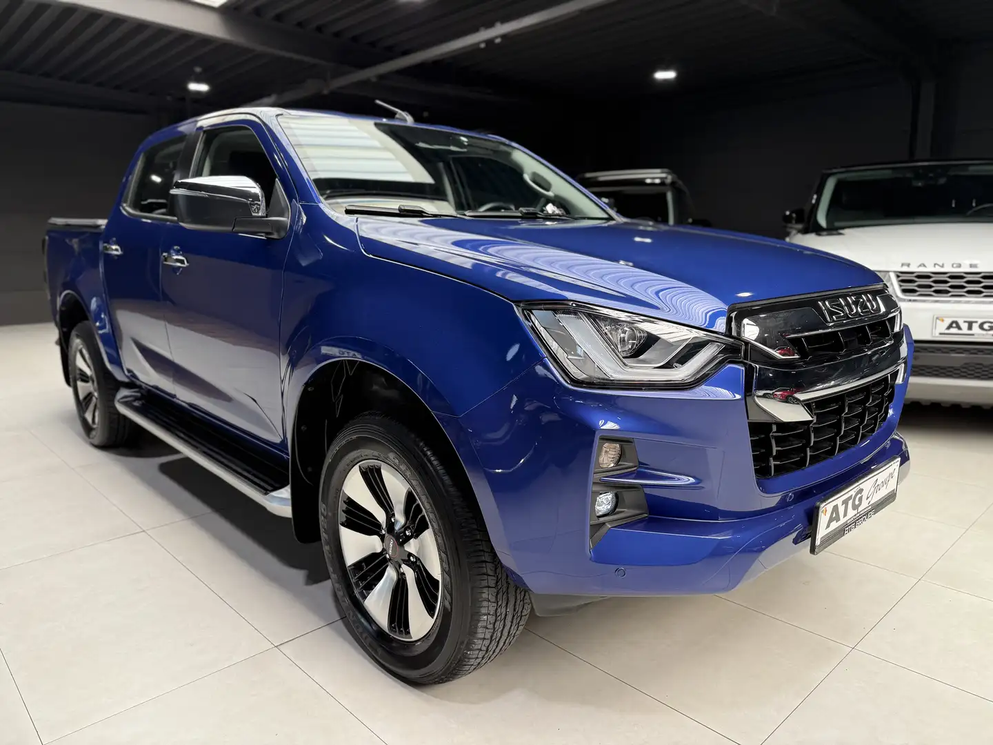 Isuzu D-Max 1.9 TD 163CV 4WD TVAC X-SERIES FULL OPTIONS Bleu - 2