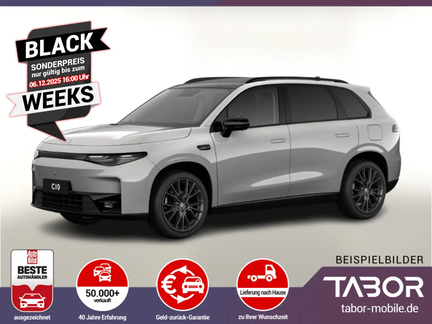 Leapmotor C10 REEV 215 Design 20Z Pano Nav SHZ UVP-16%* Grau - 2