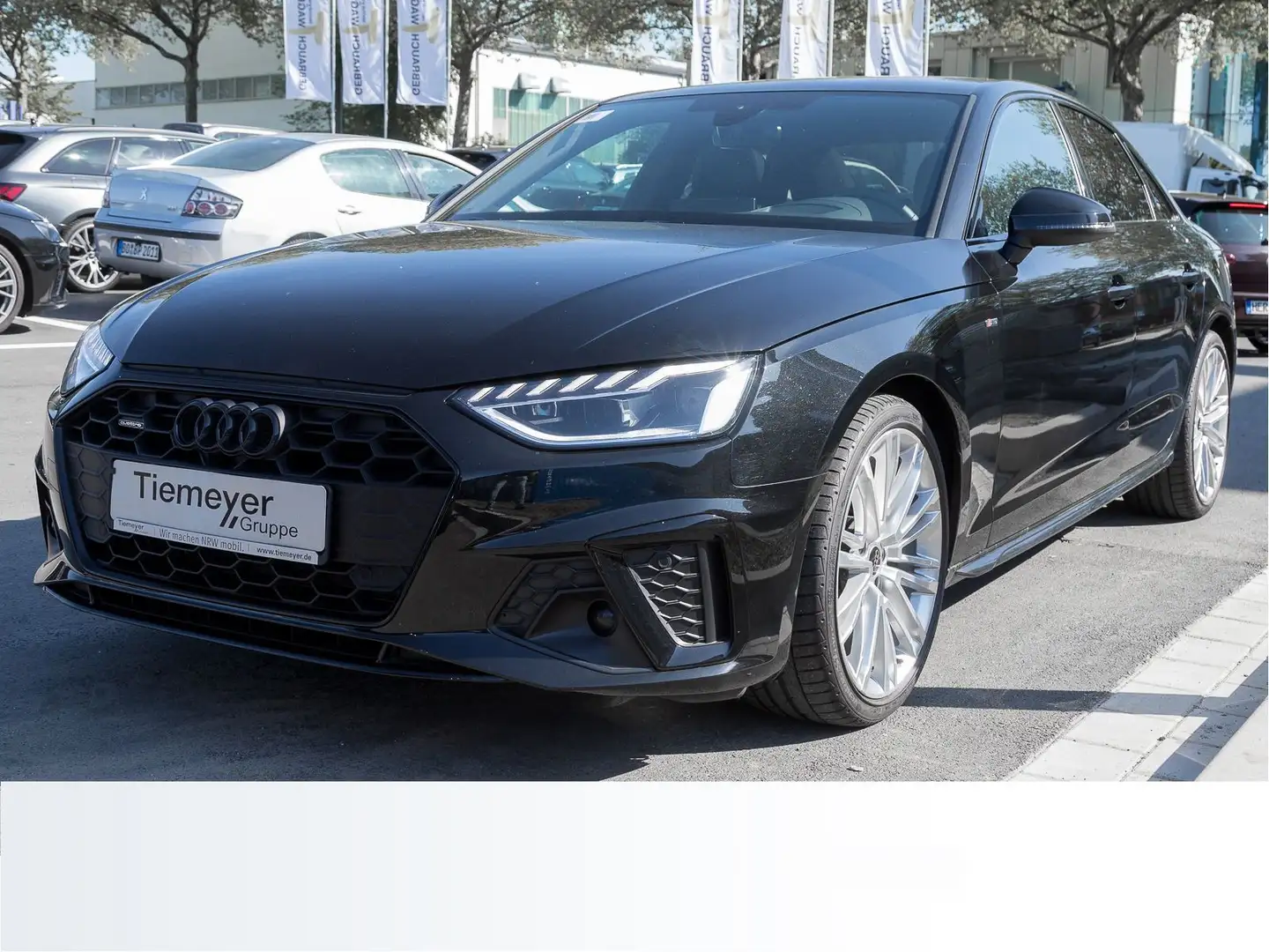 Audi A4 40 TDI Q S LINE NAVI+ KAMERA HuD PDC Noir - 2