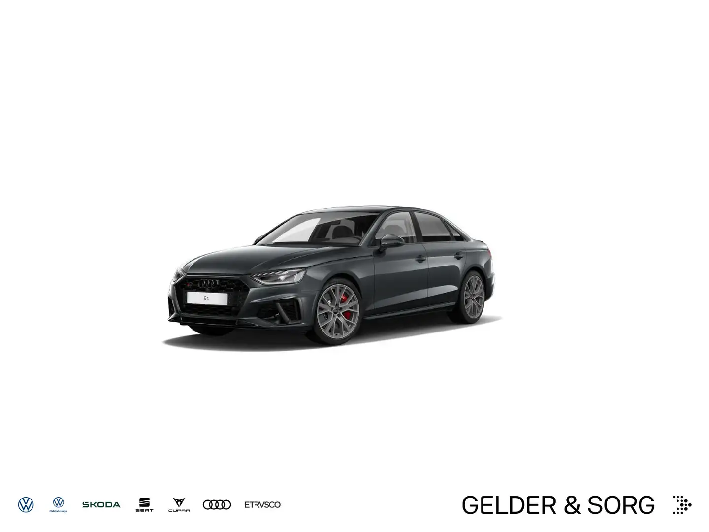 Audi S4 TDI qu. *Matrix*Navi*S-Sitze*B&O* Gris - 1