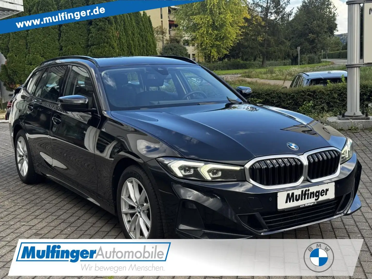 BMW 320 d Tour.HUD LiveProf.Temp.Sitzh.DAB Alarm PDC Nero - 1