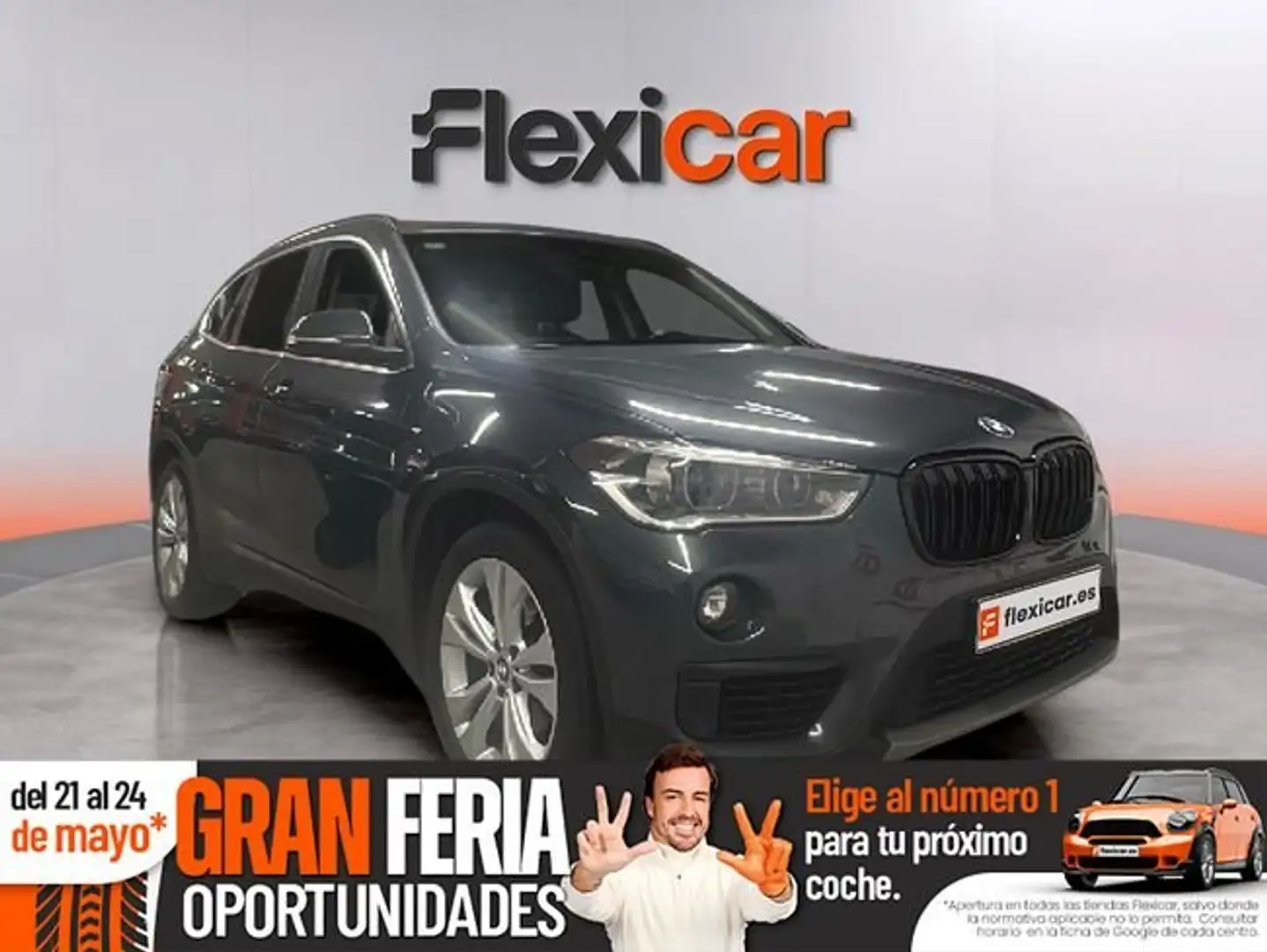 BMW X1 sDrive 18iA Gris - 1