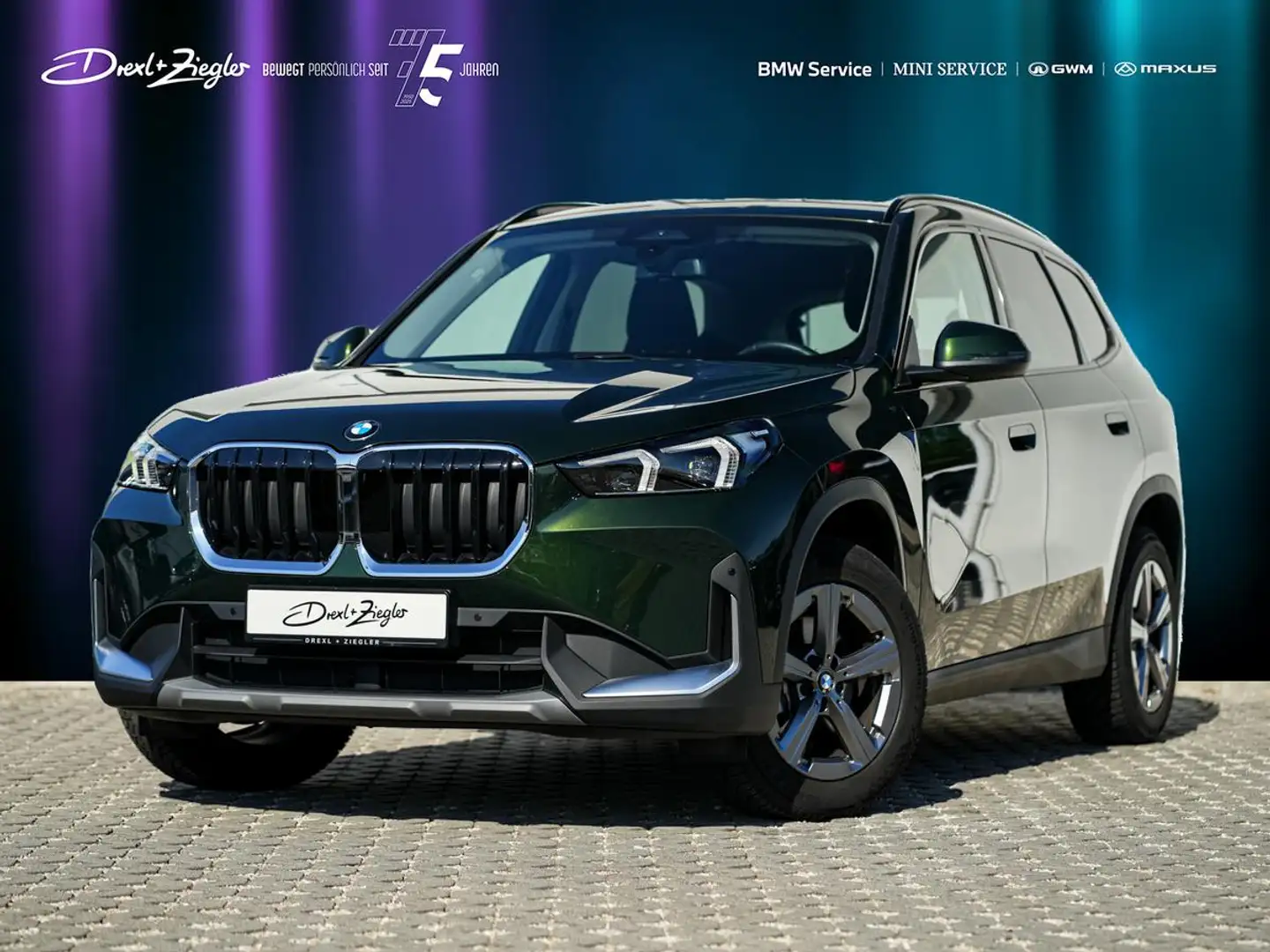 BMW X1 sDrive18i AHK AdLED PanoDach Travel+PremPaket Groen - 1