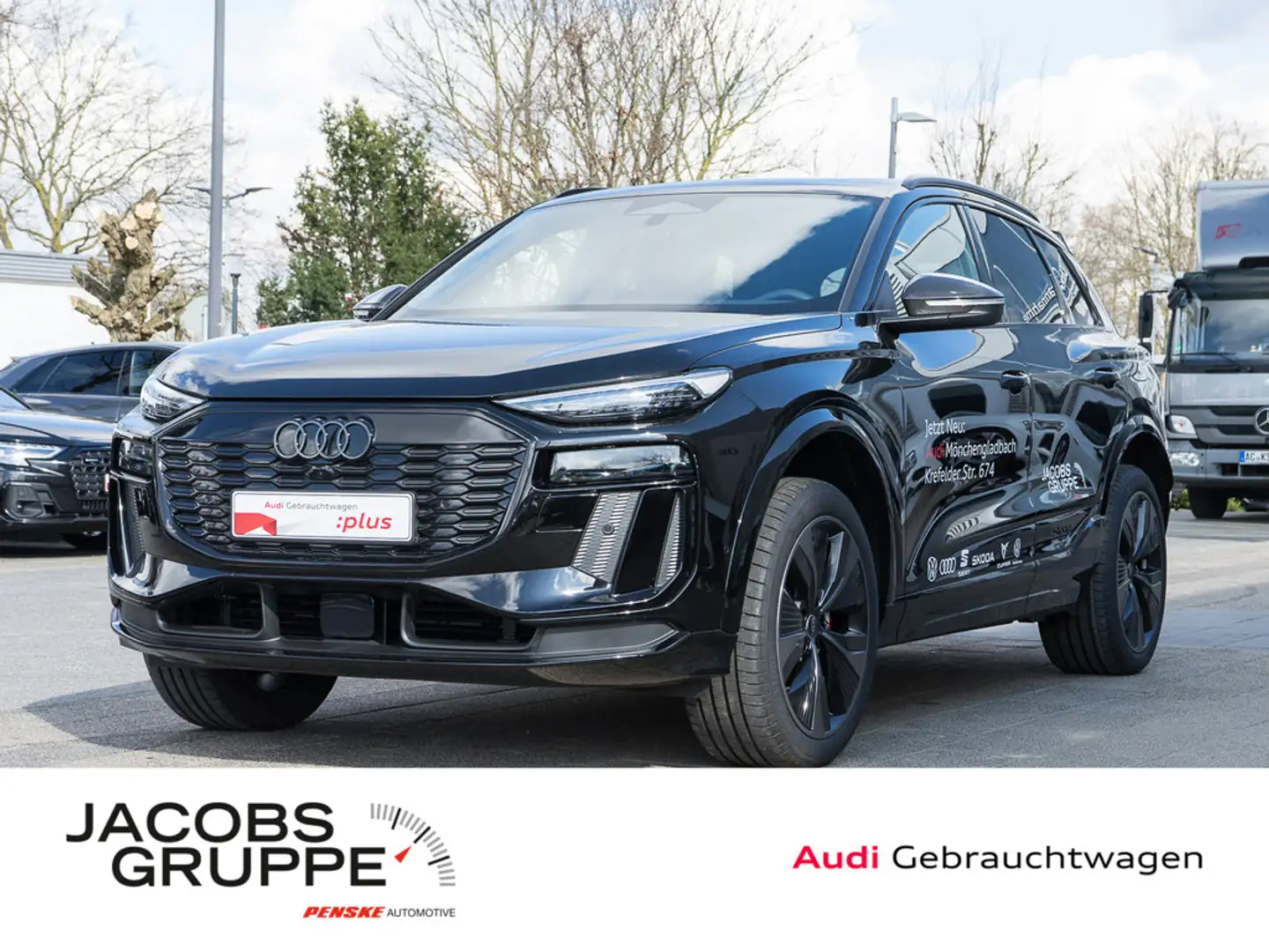 Audi SQ6 e-tron All Black/Carbon/HuD/Matrix/Pano/AHK Negro - 1