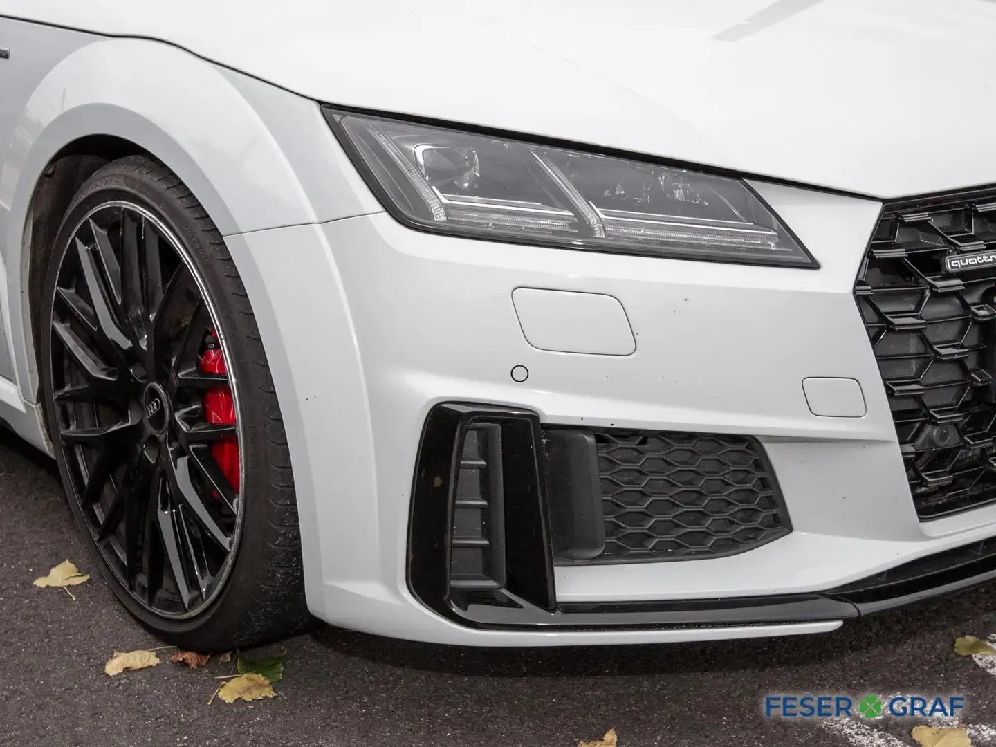 Audi TT Roadster 45 TFSI qu.S-line competion+,LED,Navi+ Weiß - 2