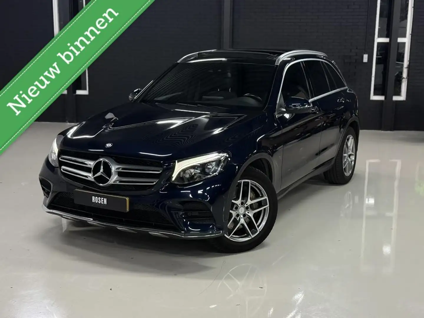 Mercedes-Benz GLC 250 4MATIC|AMG|PANO|LED|EL.TRKH|LEER|CAM Blauw - 1