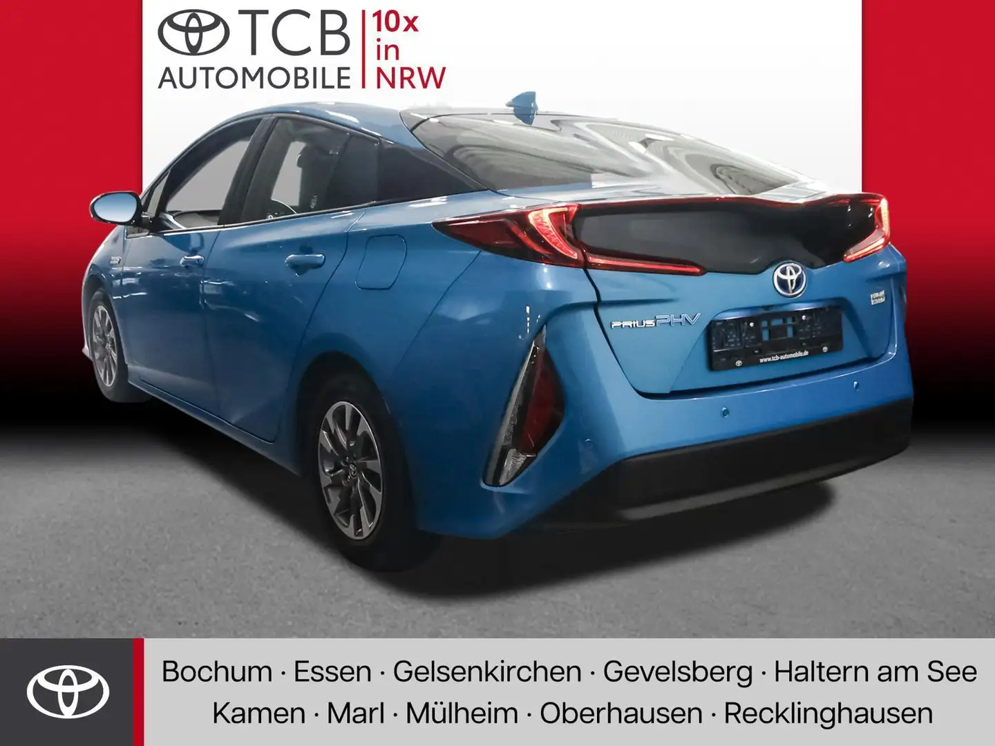 Toyota Prius 1.8 VVT-i Comfort Plug-in NAVI PDC Safety Sense Синий - 2