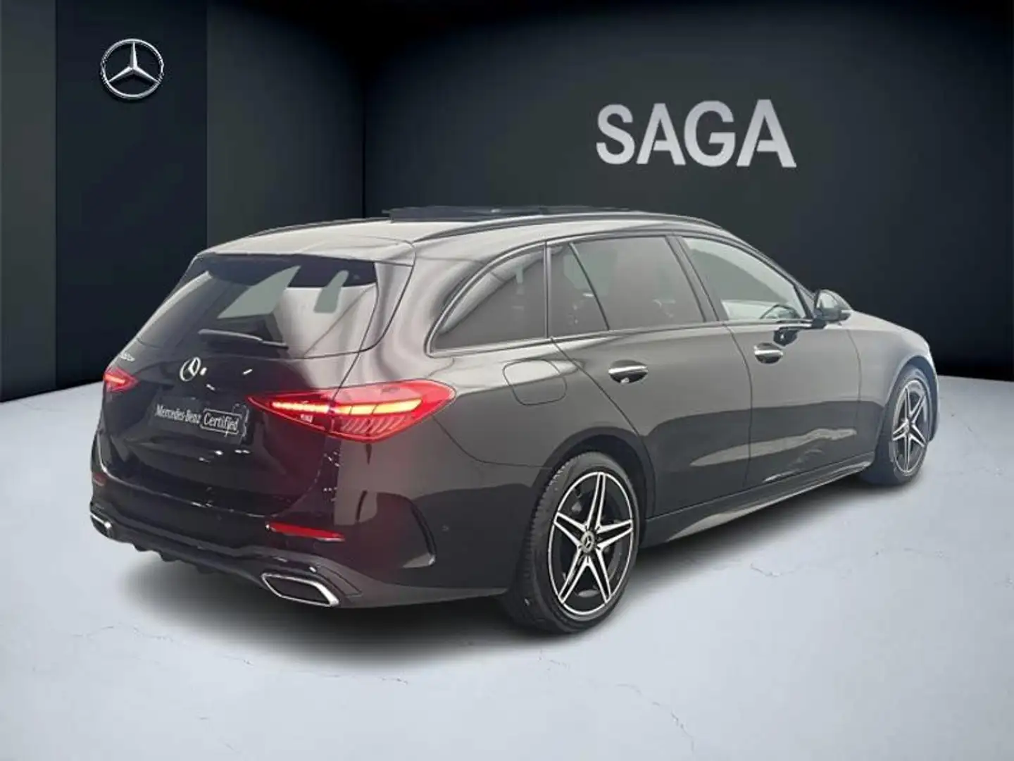 Mercedes-Benz C 300 de Break AMG Toit Pano Noir - 2
