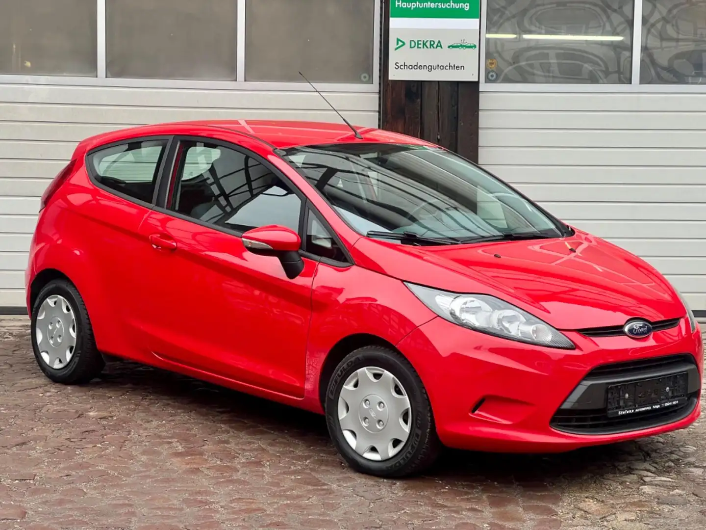 Ford Fiesta Econetic *TÜV neu* Roşu - 1